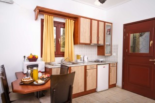triple apartment bird villa kitchen